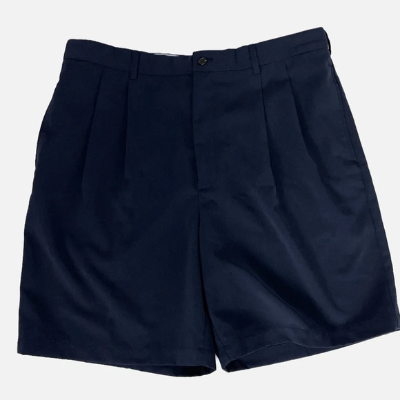 Tommy Hilfiger Golf Men’s Shorts Navy Blue Size 38 Golfing Nautical Preppy - Picture 1 of 10